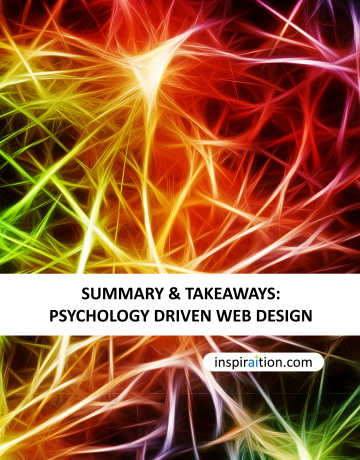 Cover of the book: Summary & Takeaways: Psychology Driven Web Design