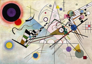 Abstract painting by Wassily Kandinsky