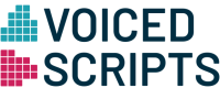 Voicedscripts.com logo